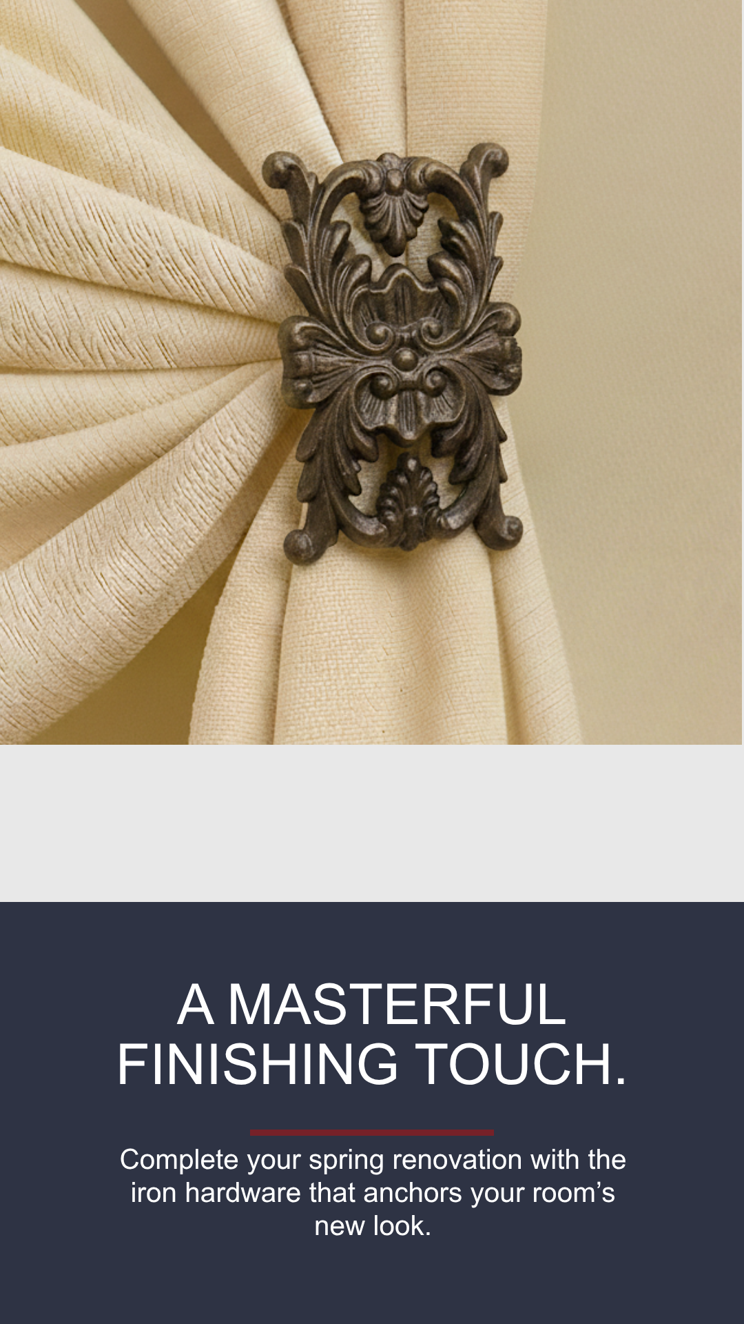 Masterful finishing touch by Metroiron