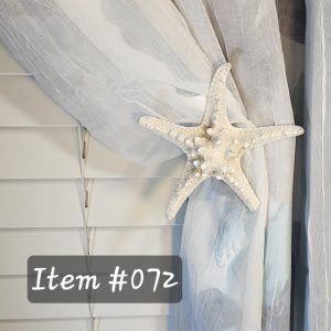 Starfish drapery medallion